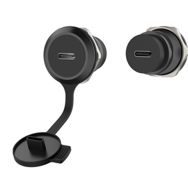 Проходной разъем типа C Roxtone RAUC24-B мама