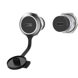 Проходной разъем типа C Roxtone RAUC24-C мама