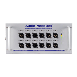 Активний портативний аудіо-сплітер (прес-бокс) AudioPressBox APB-112 SB-D