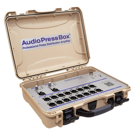 Активный портативный аудио-сплиттер (пресс-бокс) AudioPressBox APB-216 C