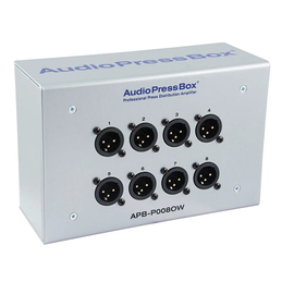 Пасивний аудіо-сплітер (прес-бокс) AudioPressBox APB-P008 OW-EX