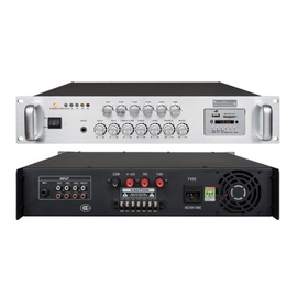 Усилитель ProRecAudio PA-5800USBDS, 800Вт, USB/SD, 2U, серебристый