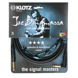 Кабель інструментальний KLOTZ JOE BONAMASSA GUITAR CABLE ANGLED 6M (JBNPR060)