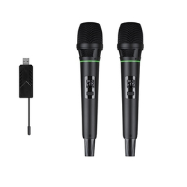 Беспроводная микрофонная система Emiter-S TA-U07 USB с ручными микрофонами