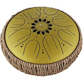 Глюкофон Meinl Sonic Energy MOSTD3G Octave Steel Tongue Drum C-Major (10") Gold