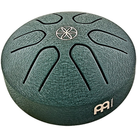 Глюкофон Meinl Sonic Energy PSTD4DGGOL Steel Tongue Drum A-Major (3") Germ of Life Dark Green