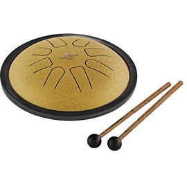 Глюкофон Meinl Sonic Energy SSTD3G Steel Tongue Drum C-Minor (7") Gold