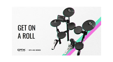 Стань барабанщиком с Yamaha! Новое поступление на склад 4Club: Yamaha DTX402K / 432K / 452K!