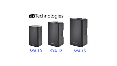 DB TECHNOLOGIES SYA SERIES – АКТИВНЫЕ КОЛОНКИ С BLUETOOTH!