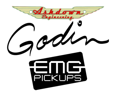 Новое поступление: гитары Godin, усилители Ashdown, датчики EMG!