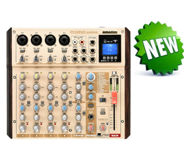 Новое поступление: микшерные пульты и усилители Phonic!