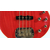 Бас гитара G&L MJ-4 (Clear Red, rosewood)
