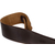 Гітарний ремінь LEVY'S M4GF-DBR CLASSICS SERIES PADDED GARMENT LEATHER BASS STRAP (DARK BROWN)