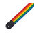 Гітарний ремінь LEVY'S M8POLY-RNB CLASSICS SERIES POLYPROPYLENE GUITAR STRAP (RAINBOW)