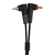Кабель UDG Set RCA Straight-RCA Angled Black 3m (U97005BL)