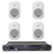 Комплект звука DV audio LA1004MS5W для помещения до 120 м. кв - 161659 за 20024 грн. | 4Club