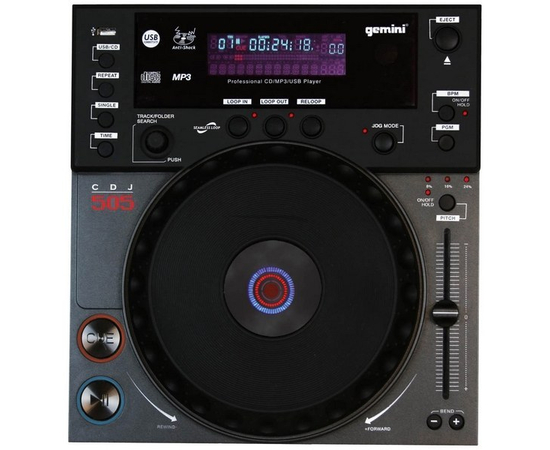 CD програвач Gemini CDJ-505, image , зображення 2