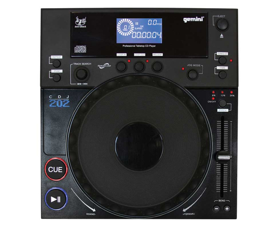 CD програвач Gemini CDJ-202, image , зображення 2