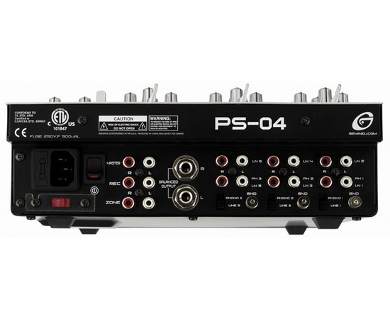 Мікшерний пульт Gemini PS-04E, image , зображення 2