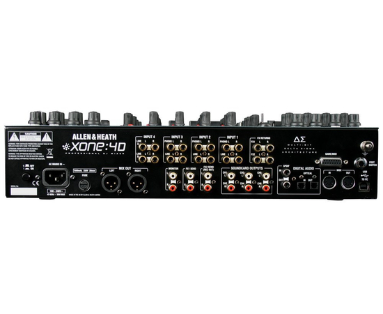 DJ микшер-контроллер Allen Heath XONE:4D, фото , изображение 2