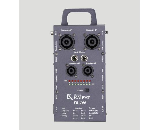 Кабельный тестер Kaifat TB-100 - 22619 за 0 грн. | 4Club