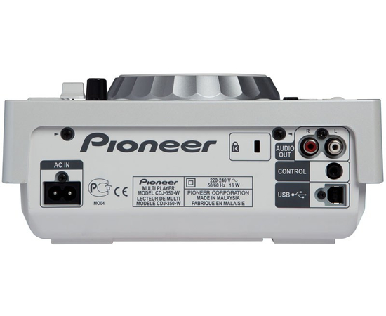 CD / USB DJ програвач Pioneer CDJ-350W, image , зображення 3
