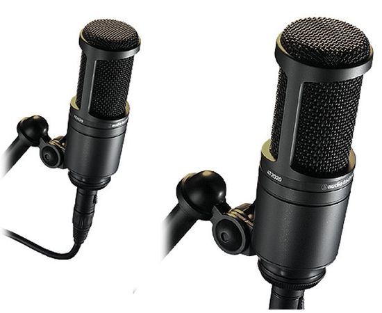 Студийный микрофон Audio-Technica AT2020