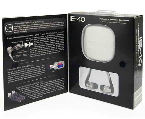 Головные телефоны M-AUDIO IE-40