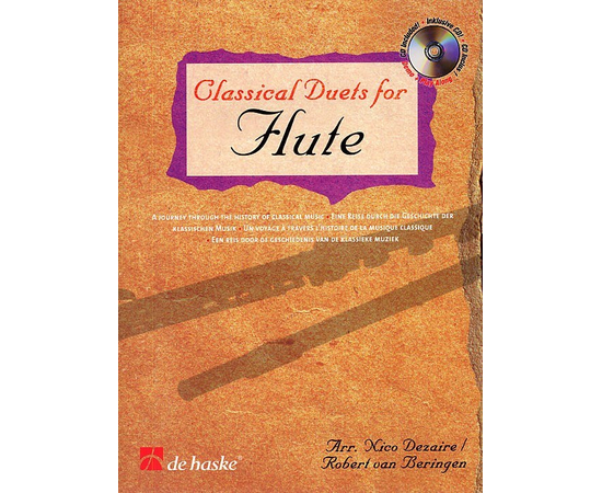CLASSICAL DUETS FOR FLUTE BK/CD HALLEONARD 44001508 - 33144 за 0 грн. | 4Club