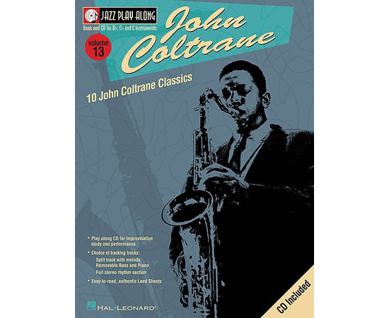JOHN COLTRANE  vol.13    BK/CD HALLEONARD 843006 - 32493 за 542 грн. | 4Club