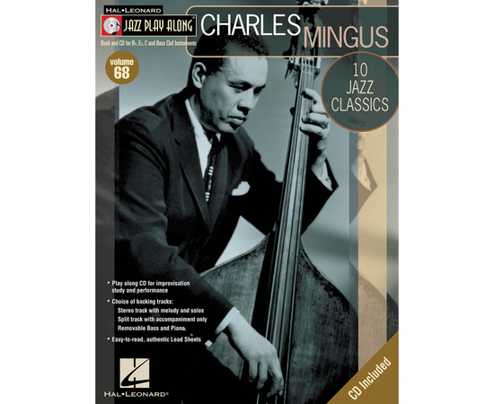 CHARLES MINGUS vol. 68 BK/CD HALLEONARD 843069 - 32504 за 0 грн. | 4Club