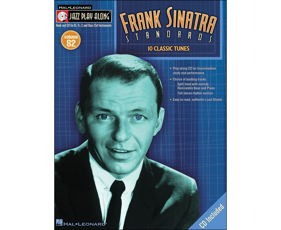 FRANK SINATRA STANDARDS vol.82 BK/CD HALLEONARD 843085 - 32506 за 0 грн. | 4Club