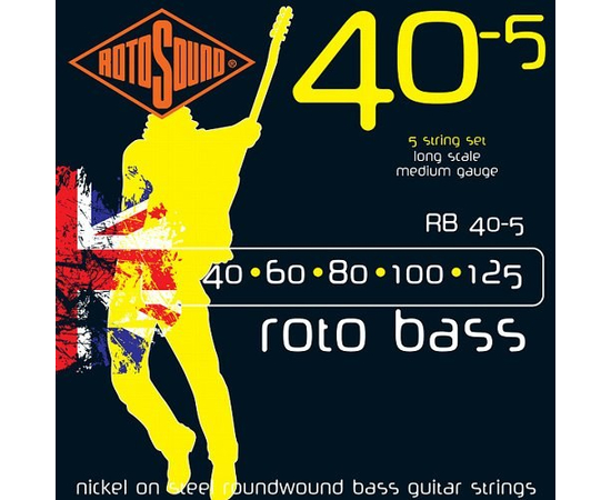Струны для бас-гитар Rotosound RB40.5 - 35161 за 2079 грн. | 4Club