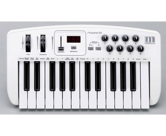 Миди-клавиатура MIDITECH i2 Control-25 - 35624 за 3999 грн. | 4Club