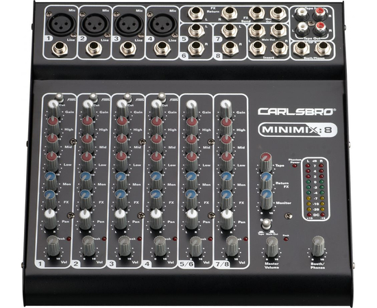Микшерный пульт CARLSBRO MINIMIX 8 - 39091 за 0 грн. | 4Club