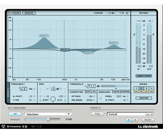 Плагины t.c.electronic Dynamic EQ - 38558 за 0 грн. | 4Club