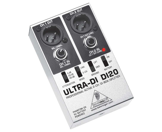 Бокс-сплитер Behringer DI20 - 39657 за 1739 грн. | 4Club