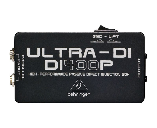 Пасивный DI-бокс Behringer DI400P - 39659 за 0 грн. | 4Club