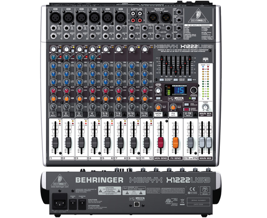 Микшерный пульт Behringer XENYXX1222USB - 39224 за 0 грн. | 4Club