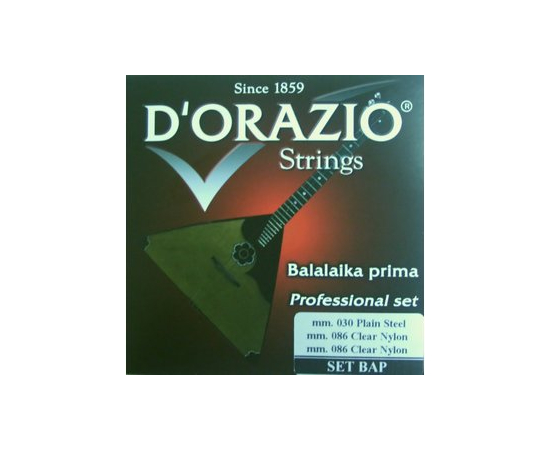 Струны для балалайки D'ORAZIO BAP - 40164 за 0 грн. | 4Club