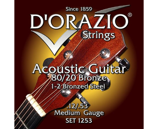 Струны для акустической гитары D’ORAZIO SET-1253 - 40078 за 0 грн. | 4Club