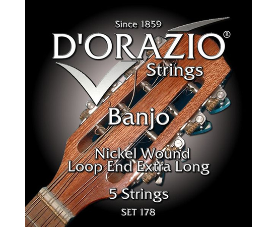 Струны для банджо D’ORAZIO SET-178 - 40157 за 272 грн. | 4Club