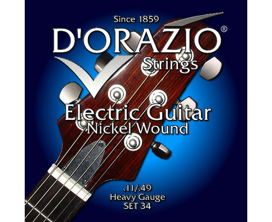 Струны для электрогитары D’ORAZIO SET-34 - 40095 за 0 грн. | 4Club