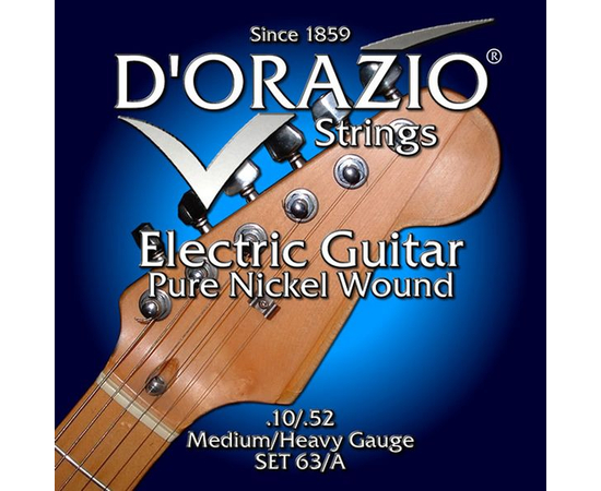 Струны для электрогитары D’ORAZIO SET-63/A - 40091 за 0 грн. | 4Club