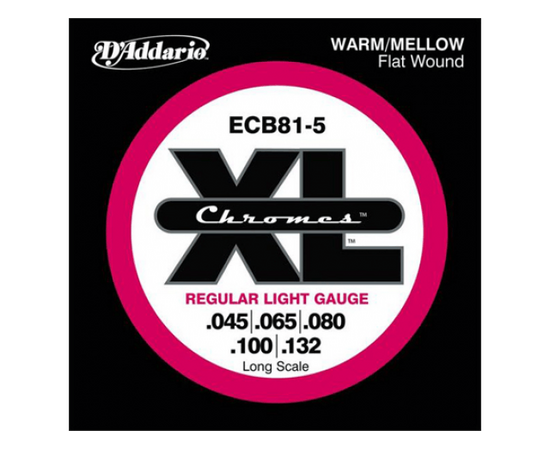 Струны для бас-гитар DADDARIO ECB81-5 - 40129 за 3618 грн. | 4Club