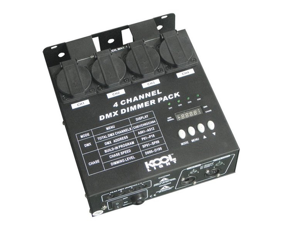 Контроллер KOOLLIGHT Dimmer-4-DMX - 39901 за 0 грн. | 4Club