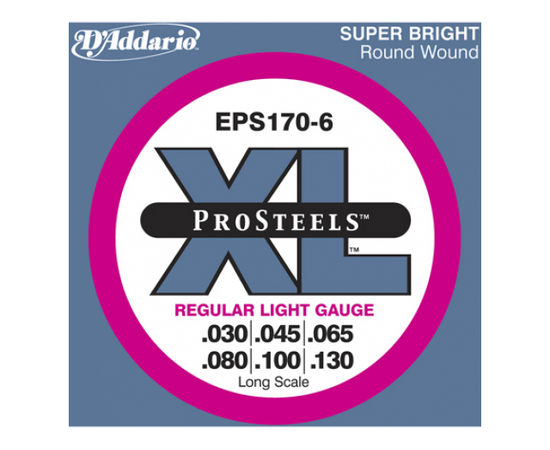 Струны для бас-гитар DADDARIO EPS170-6 - 40135 за 1830 грн. | 4Club