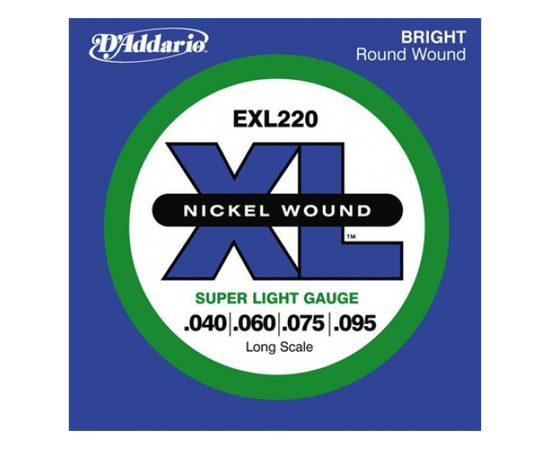 Струны для бас-гитар DADDARIO EXL220 - 40156 за 1270 грн. | 4Club