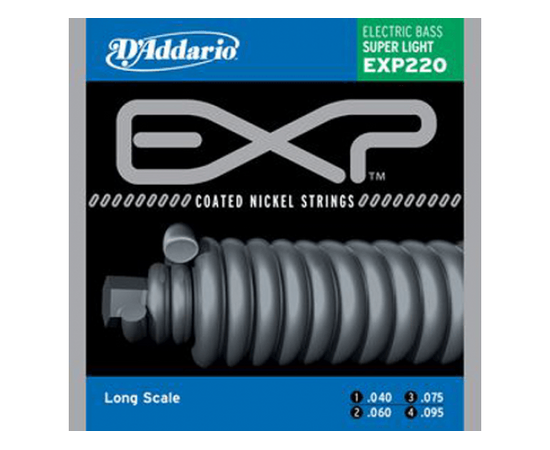Струны для бас-гитар DADDARIO EXP220 - 40165 за 0 грн. | 4Club