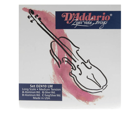 Струны для скрипки DADDARIO DZ310A 4/4M - 40311 за 2136 грн. | 4Club
